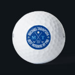 Create Your Own Best Husband Monogram Golf Balls<br><div class="desc">Create Your Own Best Husband Monogram Golf Balls. Easily add your own monogram initials,  name,  and message to make a fun golf ball.
Make a present for yourself or present as an elegant birthday,  anniversary,  or Christmas gift to family or friends such as a husband or partner.</div>