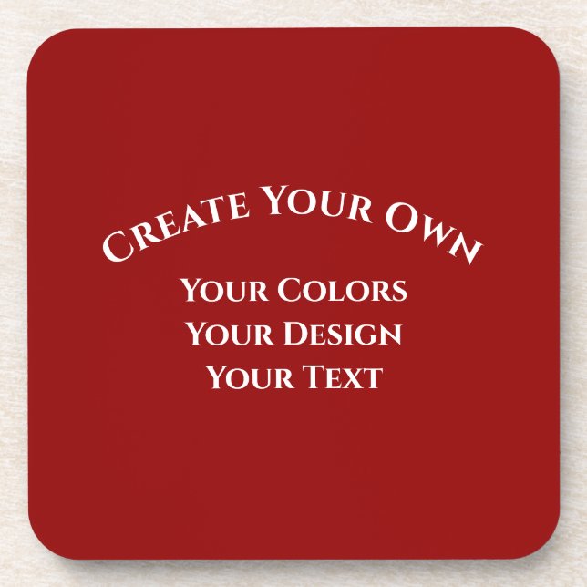 Create Your Own Beverage Coaster (Front)