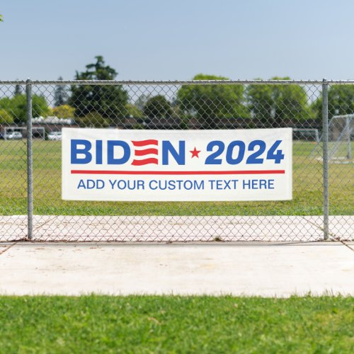Create Your Own Biden 2024 Banner