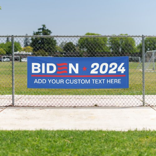 Create Your Own Biden 2024 Banner