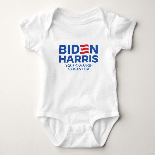 Create Your Own Biden Harris 2024 Baby Bodysuit