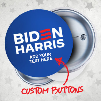 Create Your Own Biden Harris 2024 Button by Politicaltshirts at Zazzle