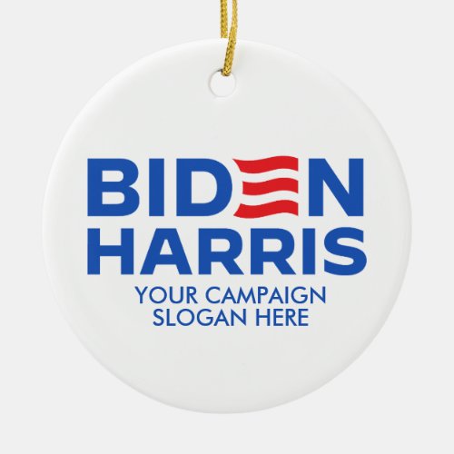Create Your Own Biden Harris 2024 Ceramic Ornament