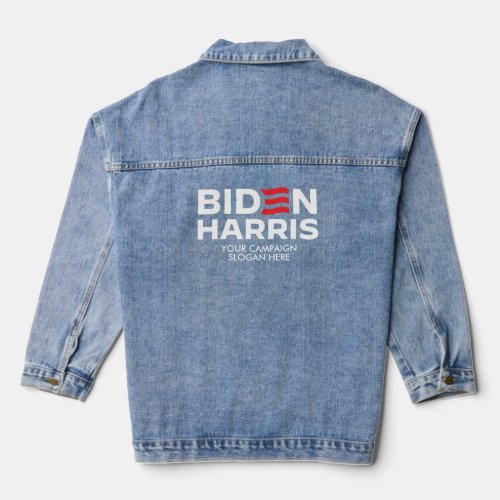 Create Your Own Biden Harris 2024 Denim Jacket