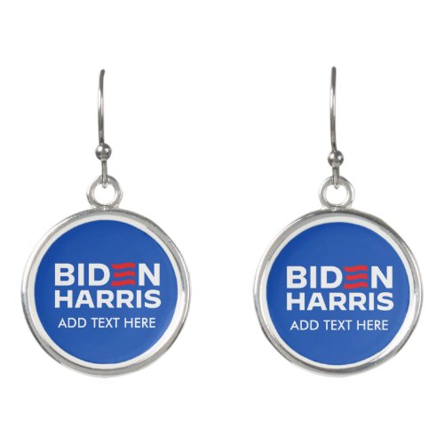 Create Your Own Biden Harris 2024 Earrings