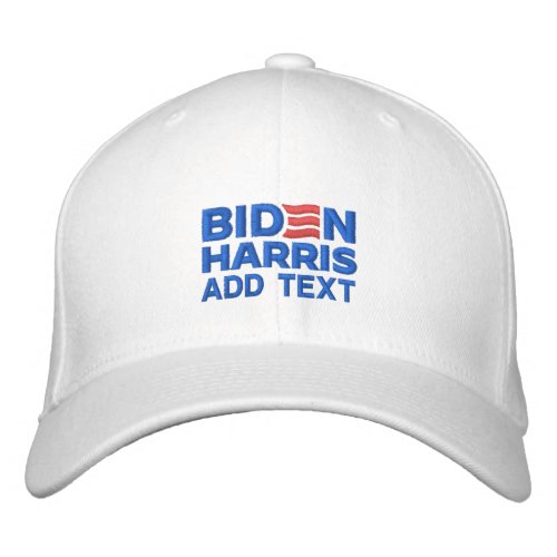 Create Your Own Biden Harris 2024 Embroidered Baseball Cap