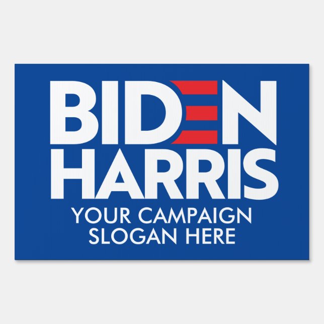 Create Your Own Biden Harris 2024 Sign (Front)