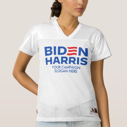 Create Your Own Biden Harris 2024 Womens Football Jersey
