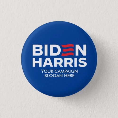 Create Your Own Biden Harris Campaign Slogan Button