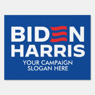 Create Your Own Biden Harris Campaign Slogan Sign