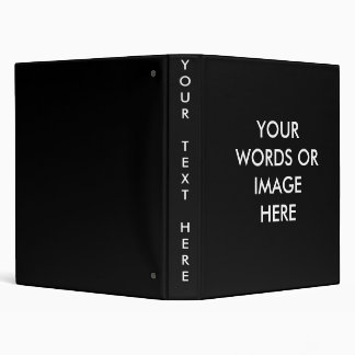 CREATE YOUR OWN BINDER TEMPLATE