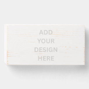 Create Your Own Birch Wood Box Sign