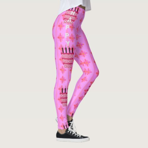 Create Your Own Birthday Fun Leggings