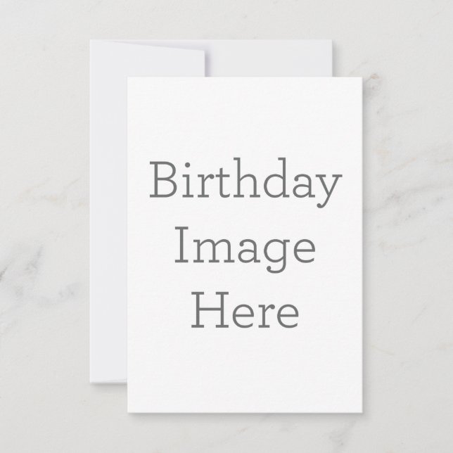 3.5" x 5" Flat Thank You Card (Front)