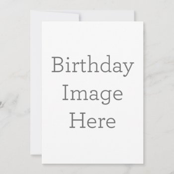 Create Your Own Birthday Invitation by zazzle_templates at Zazzle