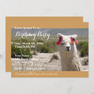Create Your Own Birthday Party Invitation