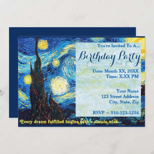 Create Your Own Birthday Party Invitation