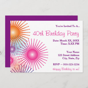 Create Your Own Birthday Party Invitation