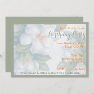 Create Your Own Birthday Party Invitation