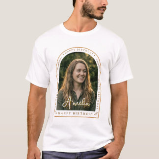 Create Your Own Birthday Shirt | Custom Photo Text