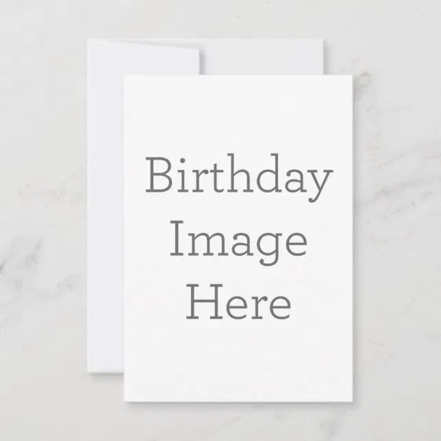 Create Your Own Birthday Thank You Card | Zazzle