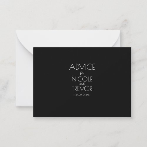 Create Your Own _ Black Advice Card
