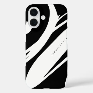 Create Your Own Black And White Chic iPhone 16 Case