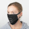 Create Your Own Black Cotton Face Mask
