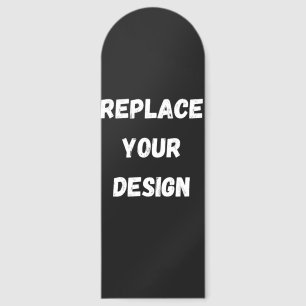 Create Your Own Black Custom Design Bookmarks