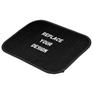  Create Your Own Black Custom Design Car Floor Mat