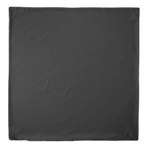 Create Your Own Black Custom Design Duvet Cover