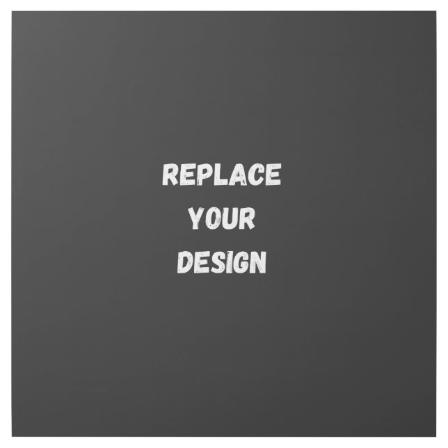  Create Your Own Black Custom Design  Gallery Wrap (Front)