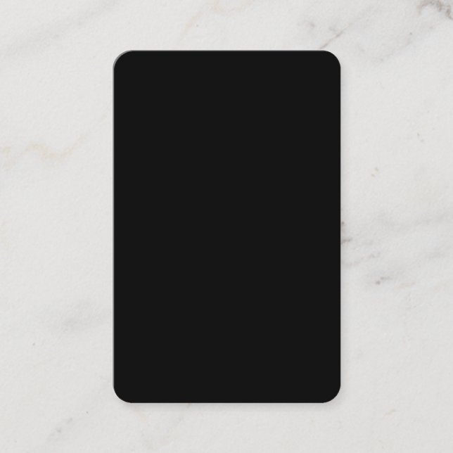 Create Your Own Black Custom Design Holiday Card (Front)