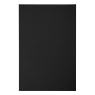 Create Your Own Black Custom Design Holiday Card Faux Canvas Print