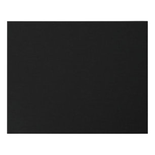 Create Your Own Black Custom Design Holiday Card Faux Canvas Print