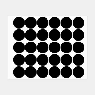 Create Your Own Black Custom Design Holiday Card Kids' Labels