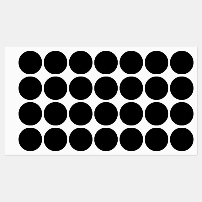 Create Your Own Black Custom Design Holiday Card Labels (Sheet)