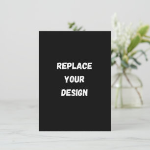 Create Your Own Black Custom Design Menu