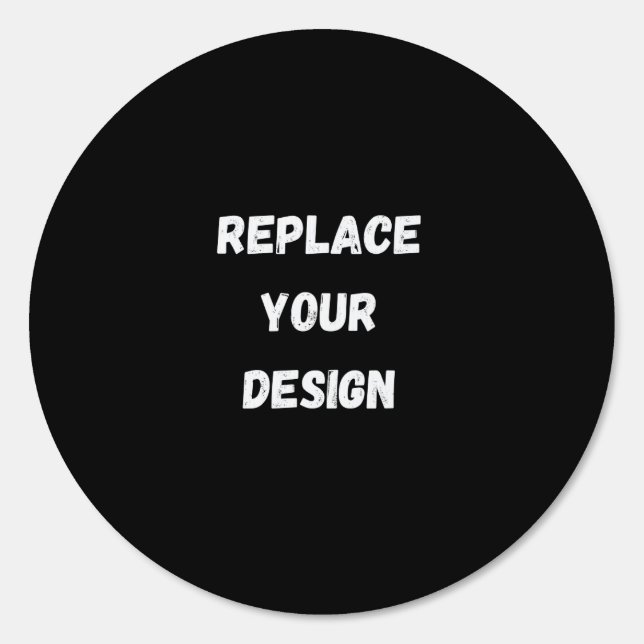  Create Your Own Black Custom Design Sign (Front)