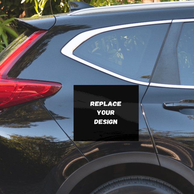  Create Your Own Black Custom Design Sticker (Car Side)