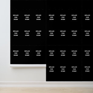 Create Your Own Black Custom Design Wallpaper
