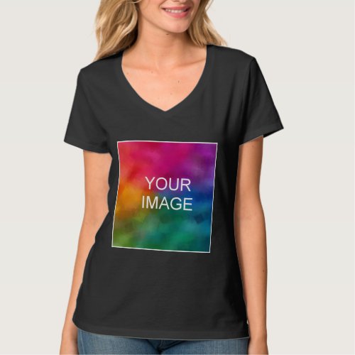 Create Your Own Black Elegant Modern Template T_Sh T_Shirt