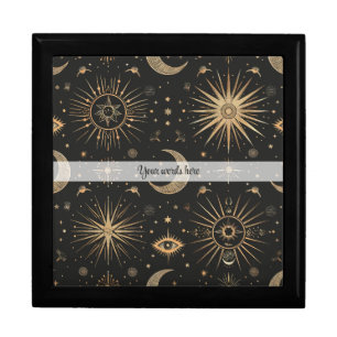 Create Your Own Black & Gold Celestial Magical Eye Gift Box