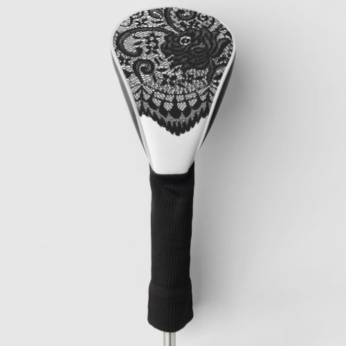 Create your own  Black lace Golf Head Cover