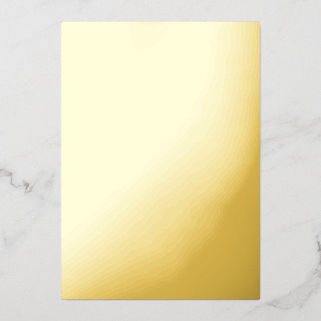  Create Your Own Black personalized Holiday Party Foil Invitation (Front)