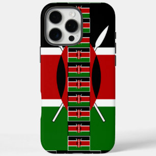 Create Your Own Black Red Green iPhone 16 Pro Max Case