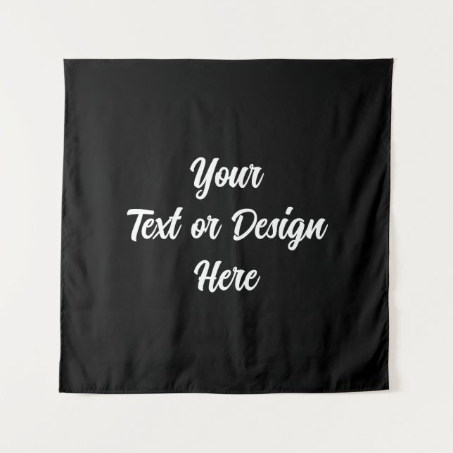 Create Your Own Black Tapestry (Front)