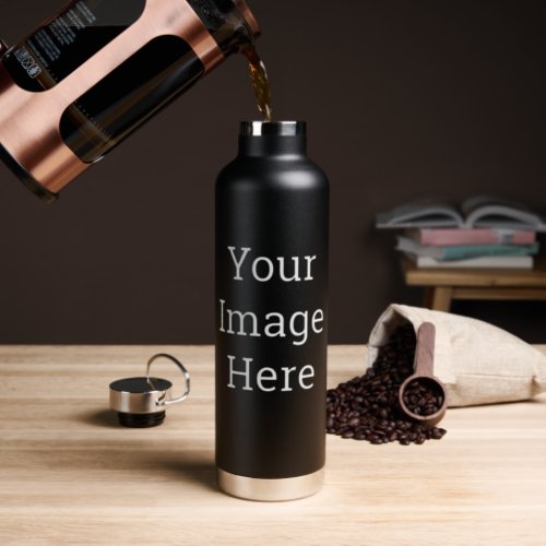 Create Your Own Black Vacuum Insulated Bottle32oz Water Bottle