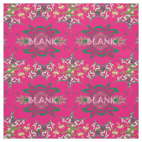 Create Your Own Blank Design All_Over Print Fabric