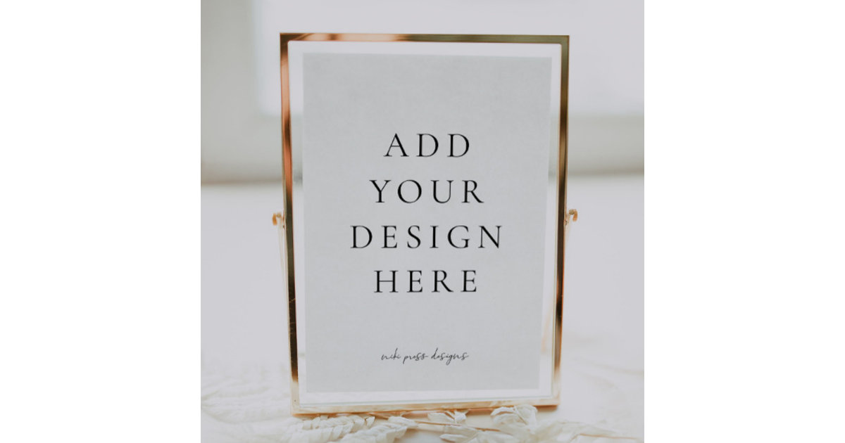 Create-Your-Own Blank Sign | Zazzle